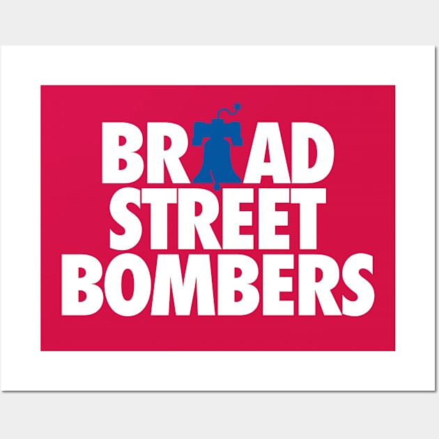 Broad Street Bombers 2 - Red Wall Art by KFig21